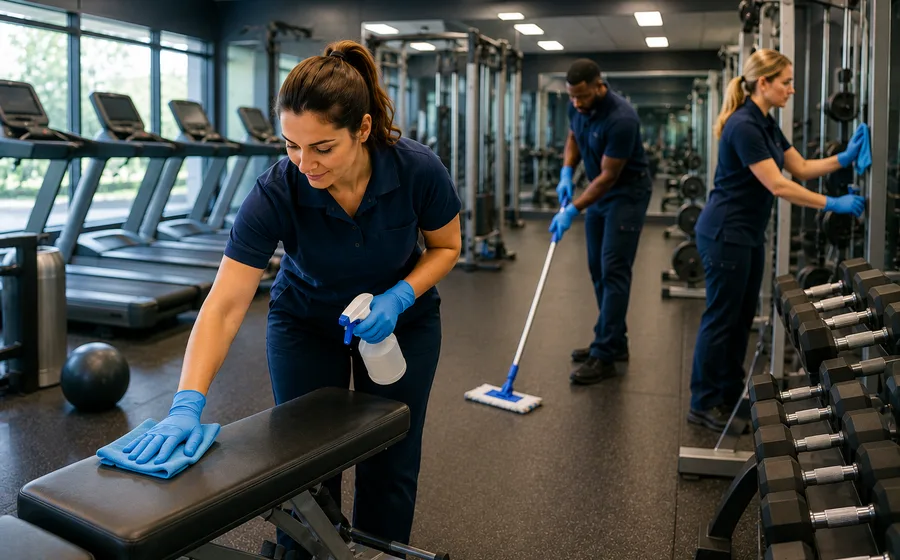 Gym & Fitness Centre Cleaning by Pacific LS Services