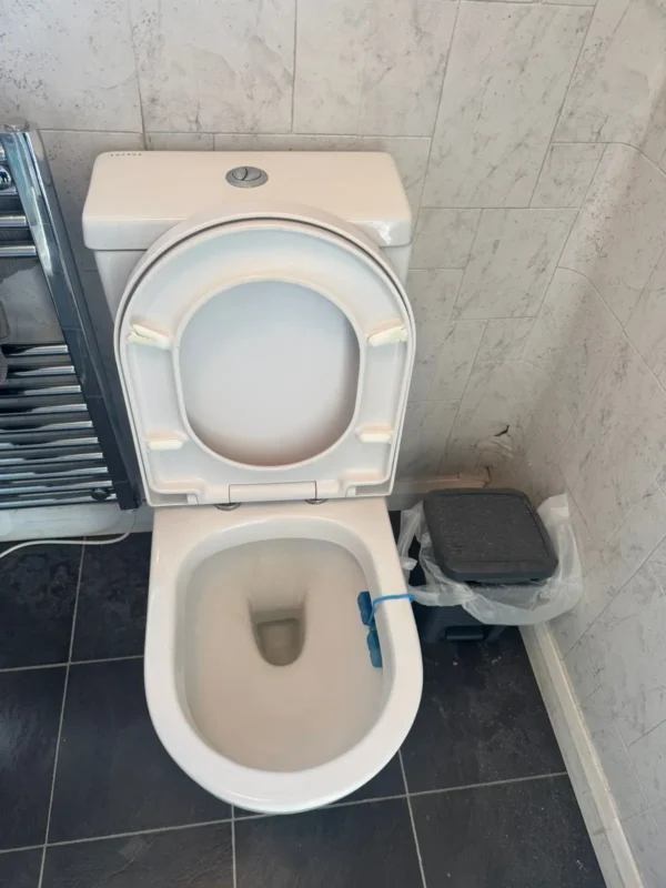 Toilet sanitised